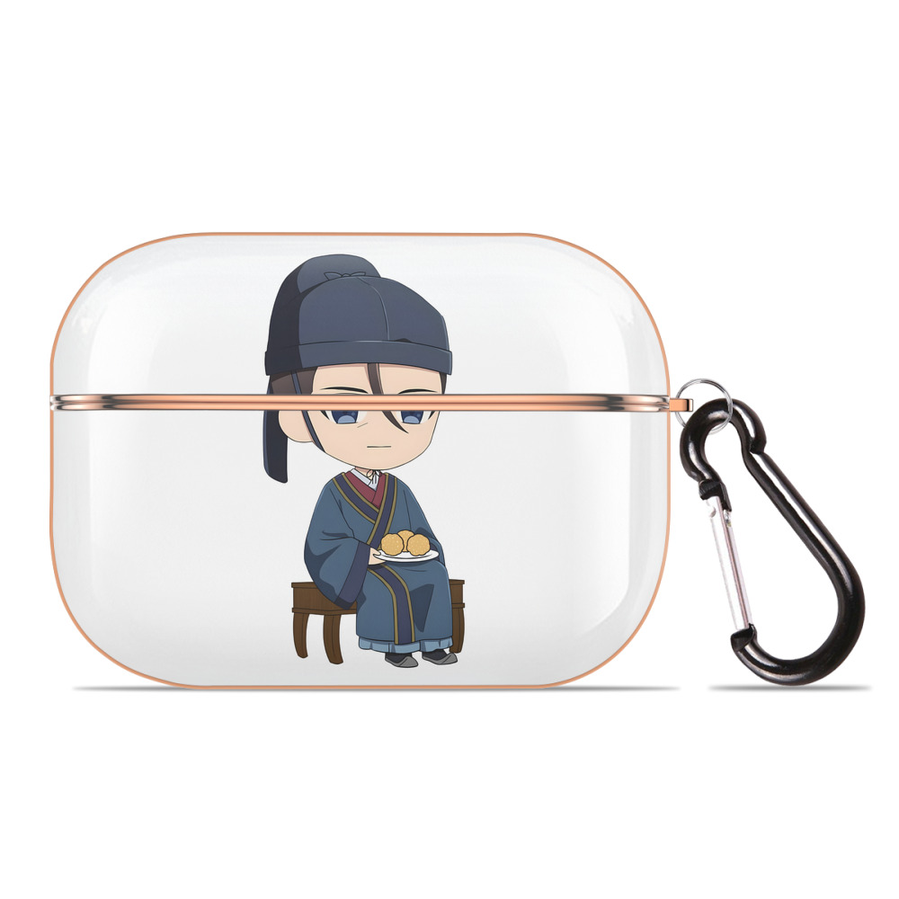 （画像用） 薬屋のひとりごと The Apothecary Diaries 【AirPods Pro用】ハードシェル保護ケース｜耐衝撃・防指紋・カラビナ付き商品仕様