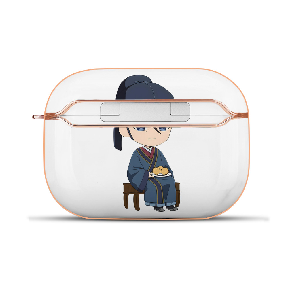 （画像用） 薬屋のひとりごと The Apothecary Diaries 【AirPods Pro用】ハードシェル保護ケース｜耐衝撃・防指紋・カラビナ付き商品仕様