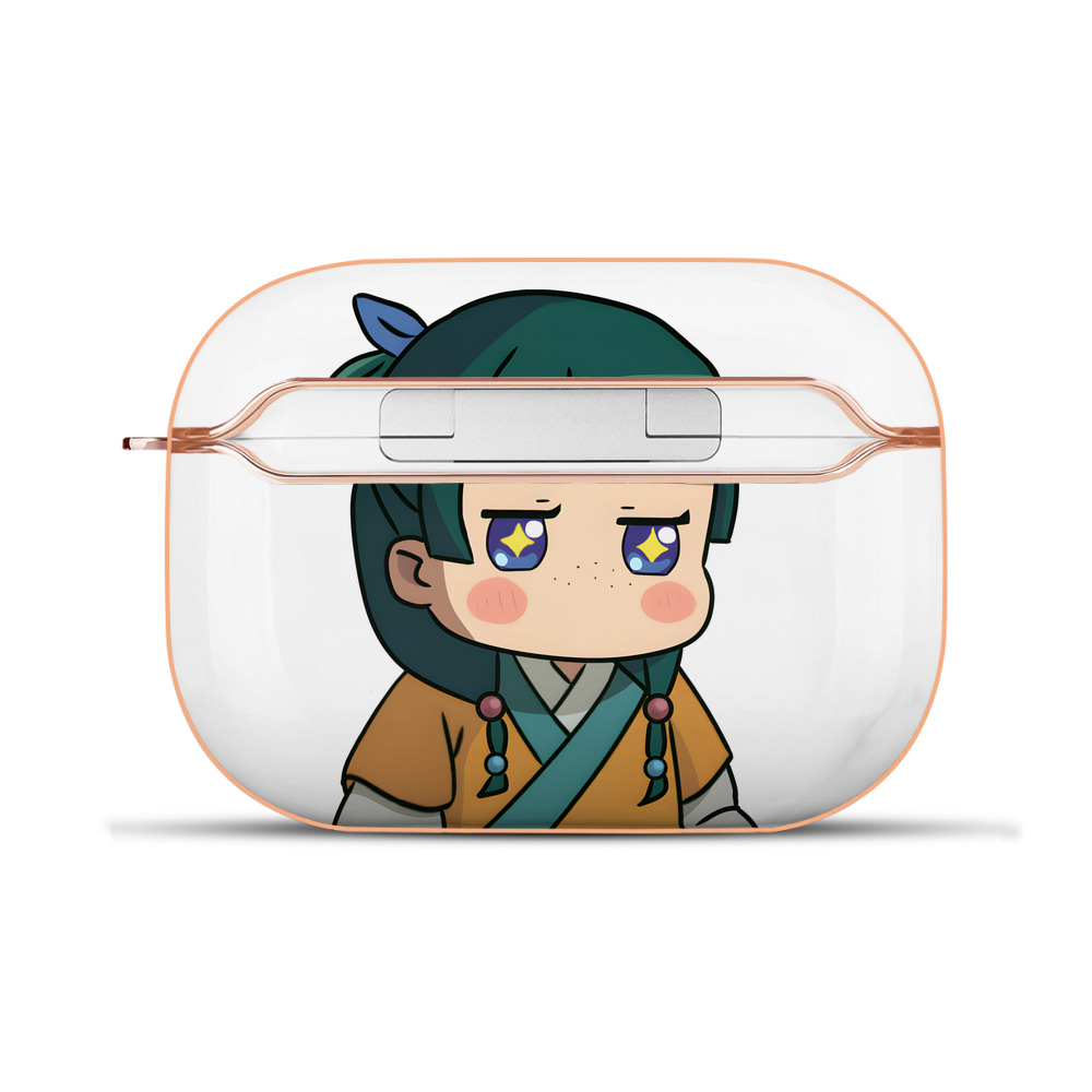 （画像用） 薬屋のひとりごと The Apothecary Diaries 【AirPods Pro用】ハードシェル保護ケース｜耐衝撃・防指紋・カラビナ付き商品仕様