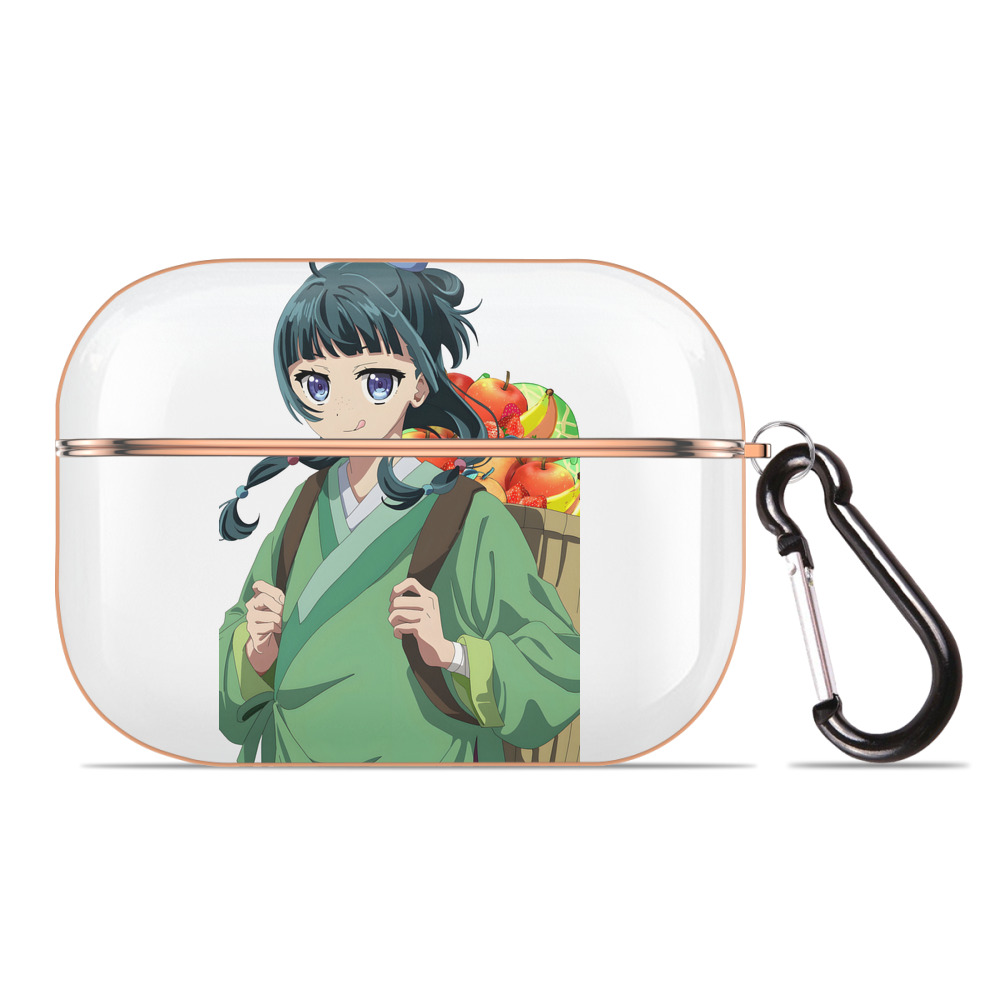 薬屋のひとりごと The Apothecary Diaries 【AirPods Pro用】ハードシェル保護ケース｜耐衝撃・防指紋・カラビナ付き商品仕様