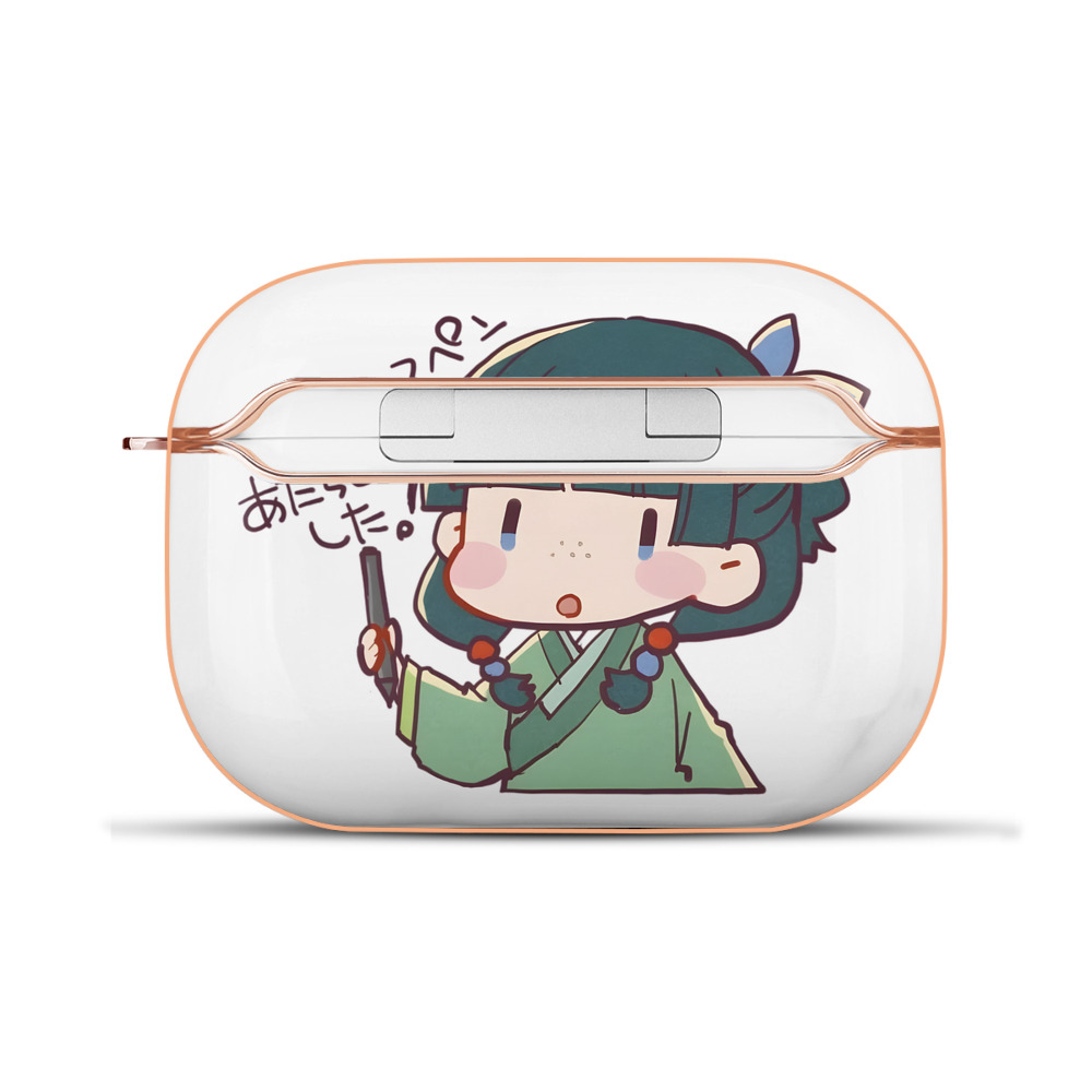 薬屋のひとりごと The Apothecary Diaries 【AirPods Pro用】ハードシェル保護ケース｜耐衝撃・防指紋・カラビナ付き商品仕様