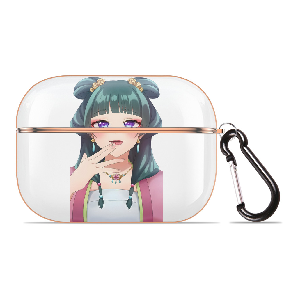 （画像用） 薬屋のひとりごと The Apothecary Diaries 【AirPods Pro用】ハードシェル保護ケース｜耐衝撃・防指紋・カラビナ付き商品仕様