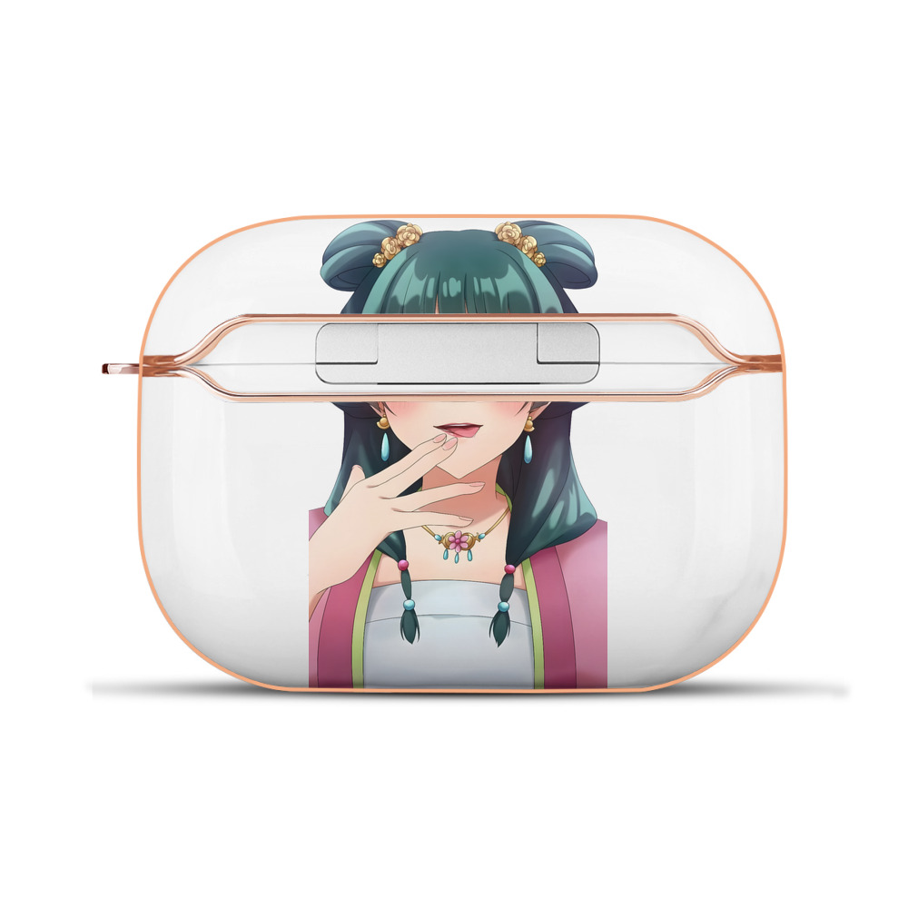（画像用） 薬屋のひとりごと The Apothecary Diaries 【AirPods Pro用】ハードシェル保護ケース｜耐衝撃・防指紋・カラビナ付き商品仕様