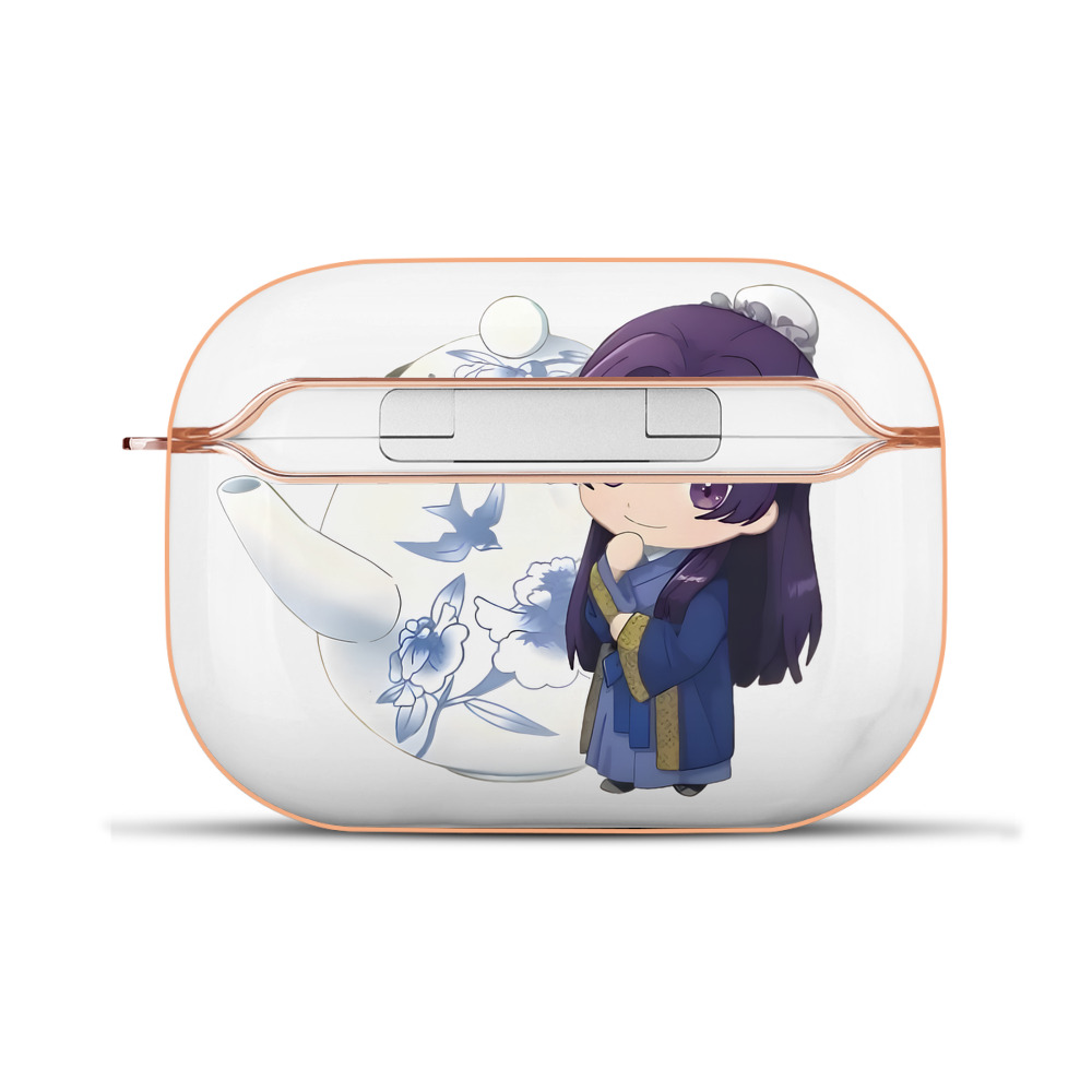 薬屋のひとりごと The Apothecary Diaries 【AirPods Pro用】ハードシェル保護ケース｜耐衝撃・防指紋・カラビナ付き商品仕様