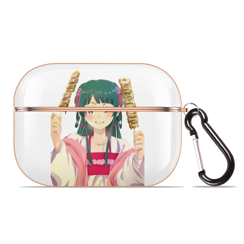 薬屋のひとりごと The Apothecary Diaries 【AirPods Pro用】ハードシェル保護ケース｜耐衝撃・防指紋・カラビナ付き商品仕様