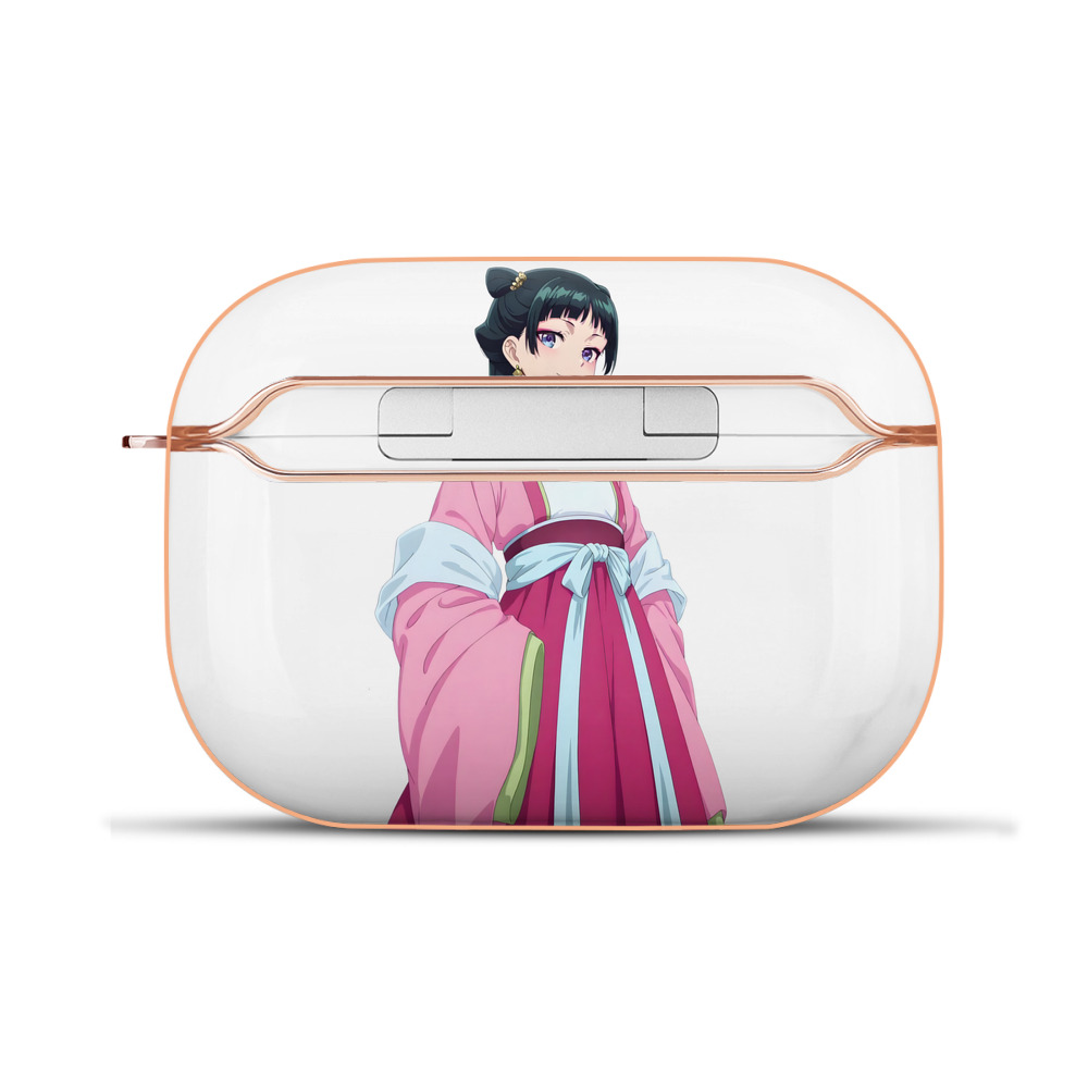 （画像用） 薬屋のひとりごと The Apothecary Diaries 【AirPods Pro用】ハードシェル保護ケース｜耐衝撃・防指紋・カラビナ付き商品仕様