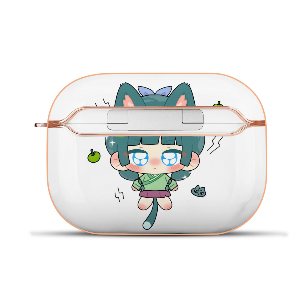 薬屋のひとりごと The Apothecary Diaries 【AirPods Pro用】ハードシェル保護ケース｜耐衝撃・防指紋・カラビナ付き商品仕様