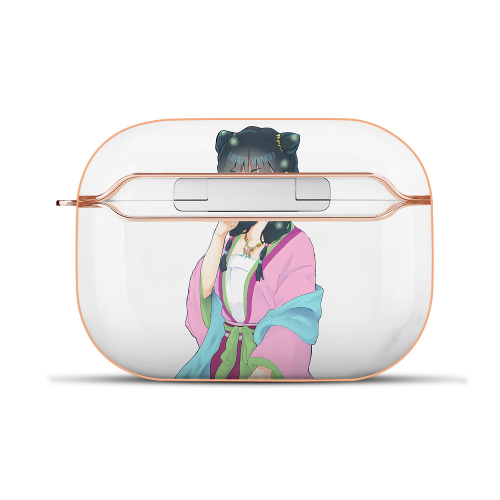 （画像用） 薬屋のひとりごと The Apothecary Diaries 【AirPods Pro用】ハードシェル保護ケース｜耐衝撃・防指紋・カラビナ付き商品仕様