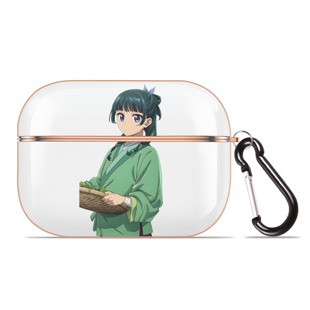 薬屋のひとりごと The Apothecary Diaries 【AirPods Pro用】ハードシェル保護ケース｜耐衝撃・防指紋・カラビナ付き商品仕様