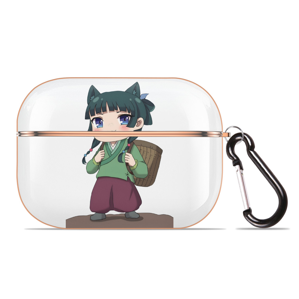 薬屋のひとりごと The Apothecary Diaries 【AirPods Pro用】ハードシェル保護ケース｜耐衝撃・防指紋・カラビナ付き商品仕様