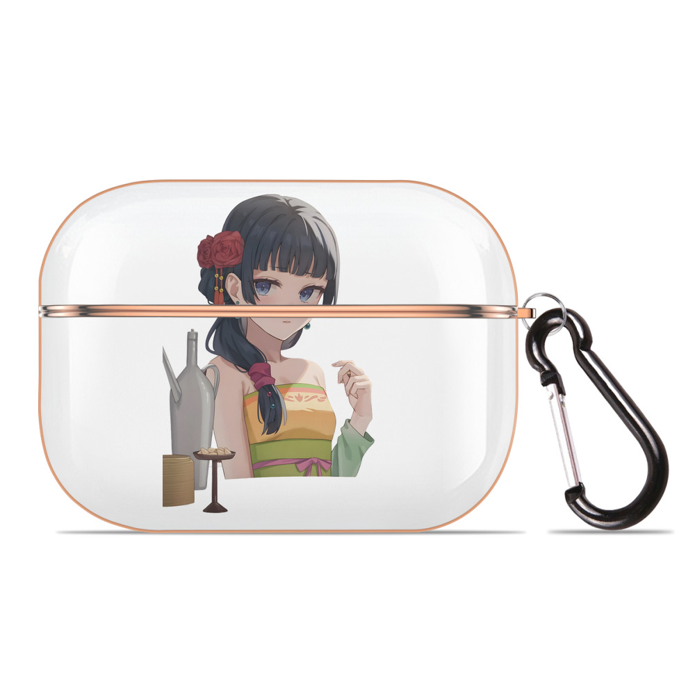 薬屋のひとりごと The Apothecary Diaries 【AirPods Pro用】ハードシェル保護ケース｜耐衝撃・防指紋・カラビナ付き商品仕様
