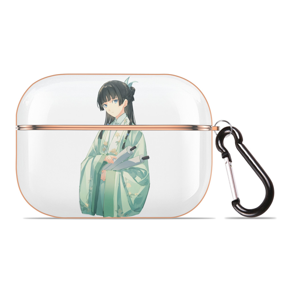 薬屋のひとりごと The Apothecary Diaries 【AirPods Pro用】ハードシェル保護ケース｜耐衝撃・防指紋・カラビナ付き商品仕様