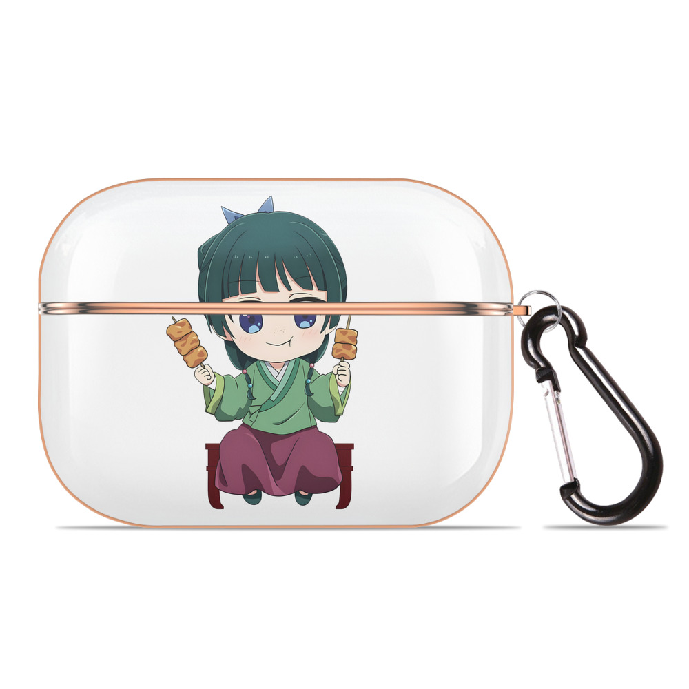 薬屋のひとりごと The Apothecary Diaries 【AirPods Pro用】ハードシェル保護ケース｜耐衝撃・防指紋・カラビナ付き商品仕様