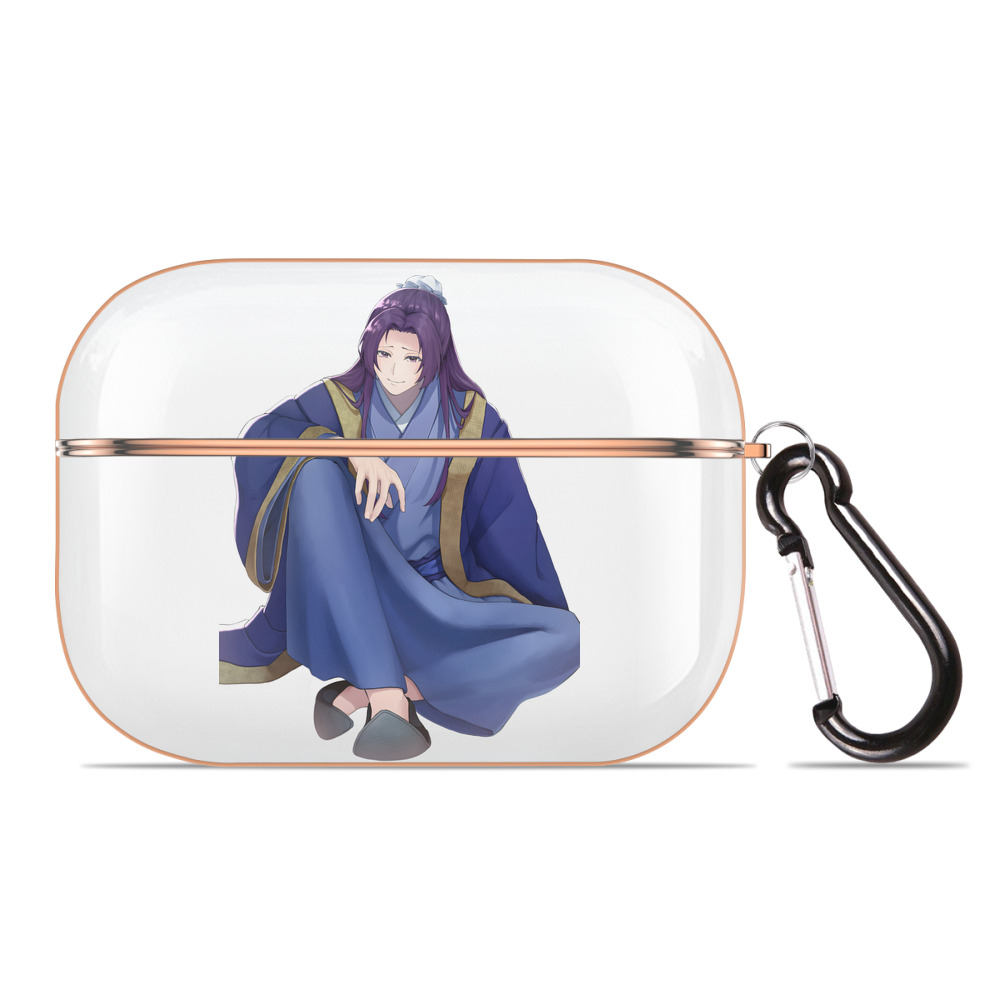 （画像用） 薬屋のひとりごと The Apothecary Diaries 【AirPods Pro用】ハードシェル保護ケース｜耐衝撃・防指紋・カラビナ付き商品仕様