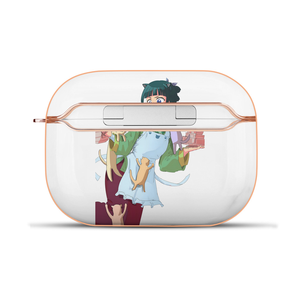 （画像用） 薬屋のひとりごと The Apothecary Diaries 【AirPods Pro用】ハードシェル保護ケース｜耐衝撃・防指紋・カラビナ付き商品仕様