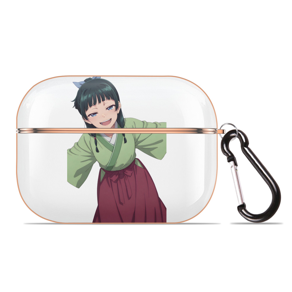 薬屋のひとりごと The Apothecary Diaries 【AirPods Pro用】ハードシェル保護ケース｜耐衝撃・防指紋・カラビナ付き商品仕様