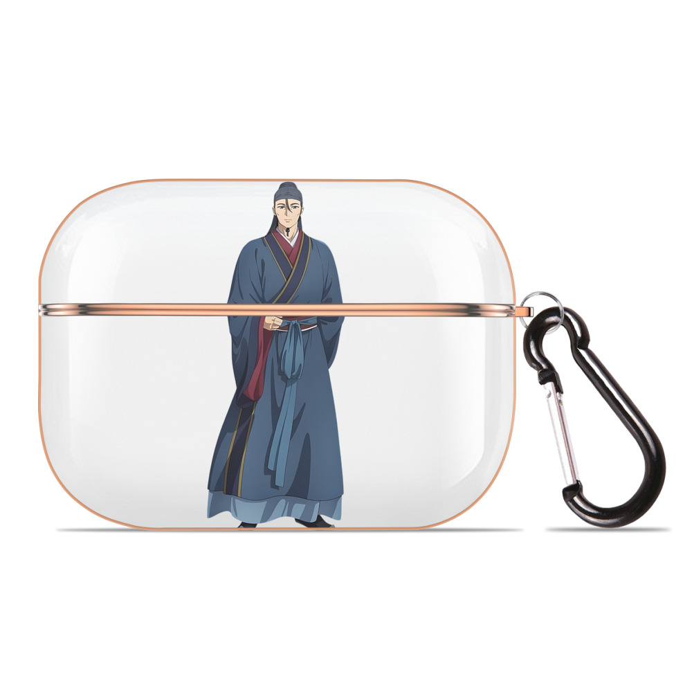 （画像用） 薬屋のひとりごと The Apothecary Diaries 【AirPods Pro用】ハードシェル保護ケース｜耐衝撃・防指紋・カラビナ付き商品仕様