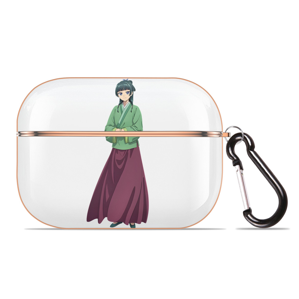 薬屋のひとりごと The Apothecary Diaries 【AirPods Pro用】ハードシェル保護ケース｜耐衝撃・防指紋・カラビナ付き商品仕様