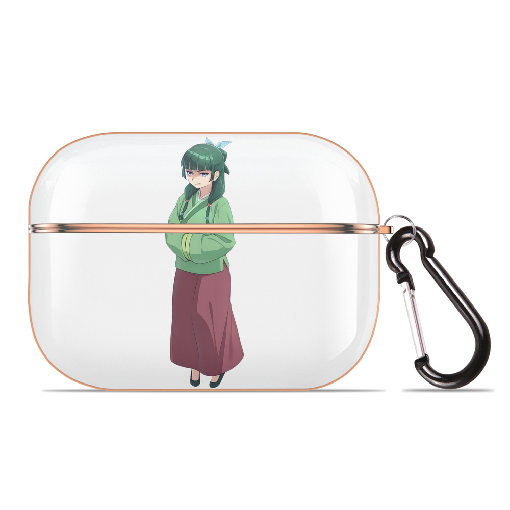 薬屋のひとりごと The Apothecary Diaries 【AirPods Pro用】ハードシェル保護ケース｜耐衝撃・防指紋・カラビナ付き商品仕様