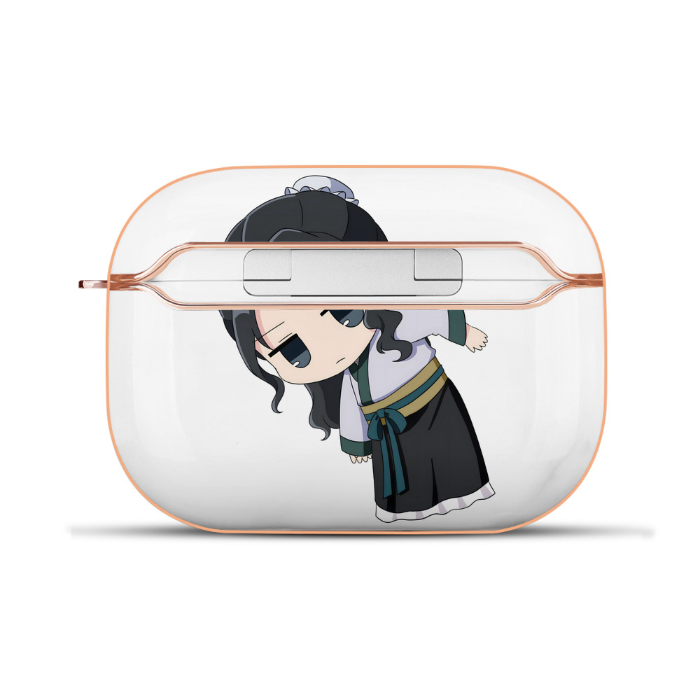 （画像用） 薬屋のひとりごと The Apothecary Diaries 【AirPods Pro用】ハードシェル保護ケース｜耐衝撃・防指紋・カラビナ付き商品仕様