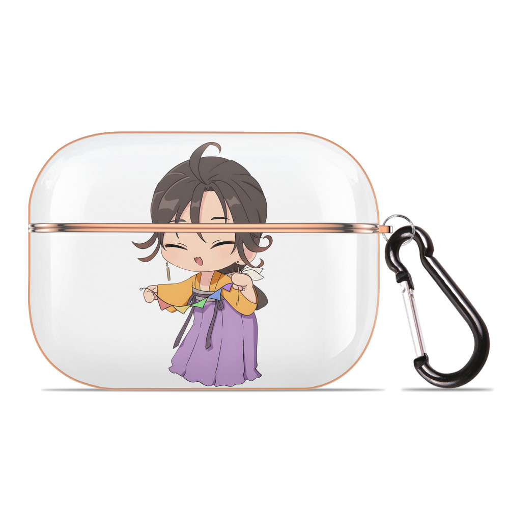 薬屋のひとりごと The Apothecary Diaries 【AirPods Pro用】ハードシェル保護ケース｜耐衝撃・防指紋・カラビナ付き商品仕様