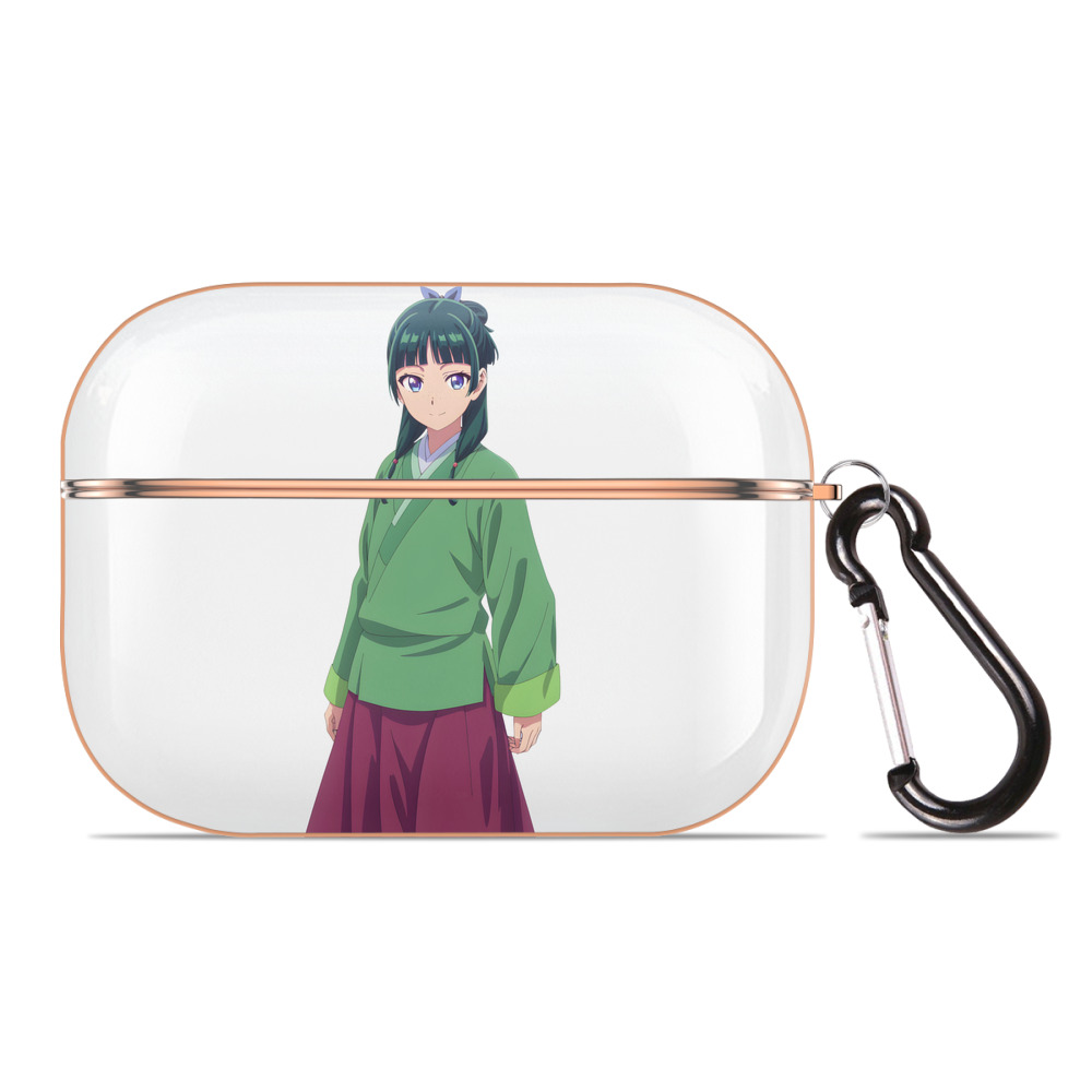 （画像用） 薬屋のひとりごと The Apothecary Diaries 【AirPods Pro用】ハードシェル保護ケース｜耐衝撃・防指紋・カラビナ付き商品仕様