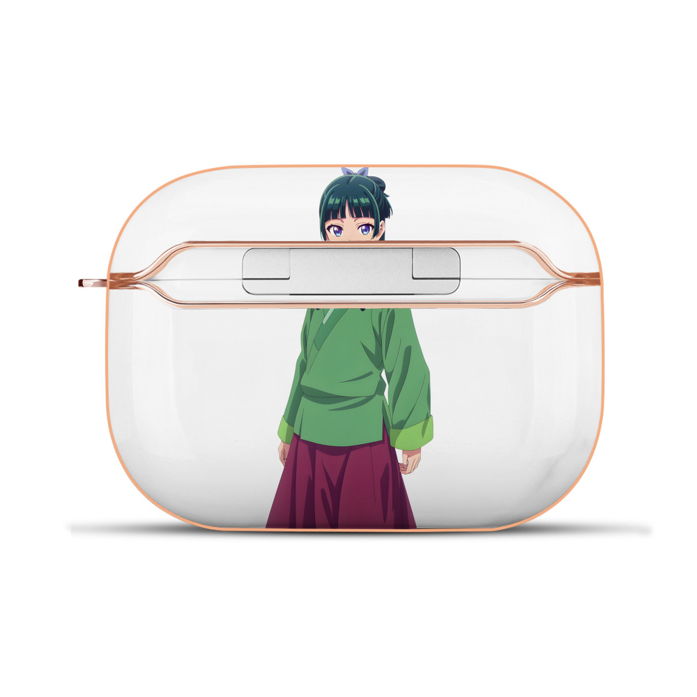 （画像用） 薬屋のひとりごと The Apothecary Diaries 【AirPods Pro用】ハードシェル保護ケース｜耐衝撃・防指紋・カラビナ付き商品仕様
