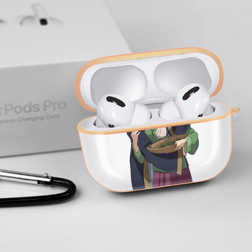 薬屋のひとりごと The Apothecary Diaries 【AirPods Pro用】ハードシェル保護ケース｜耐衝撃・防指紋・カラビナ付き商品仕様