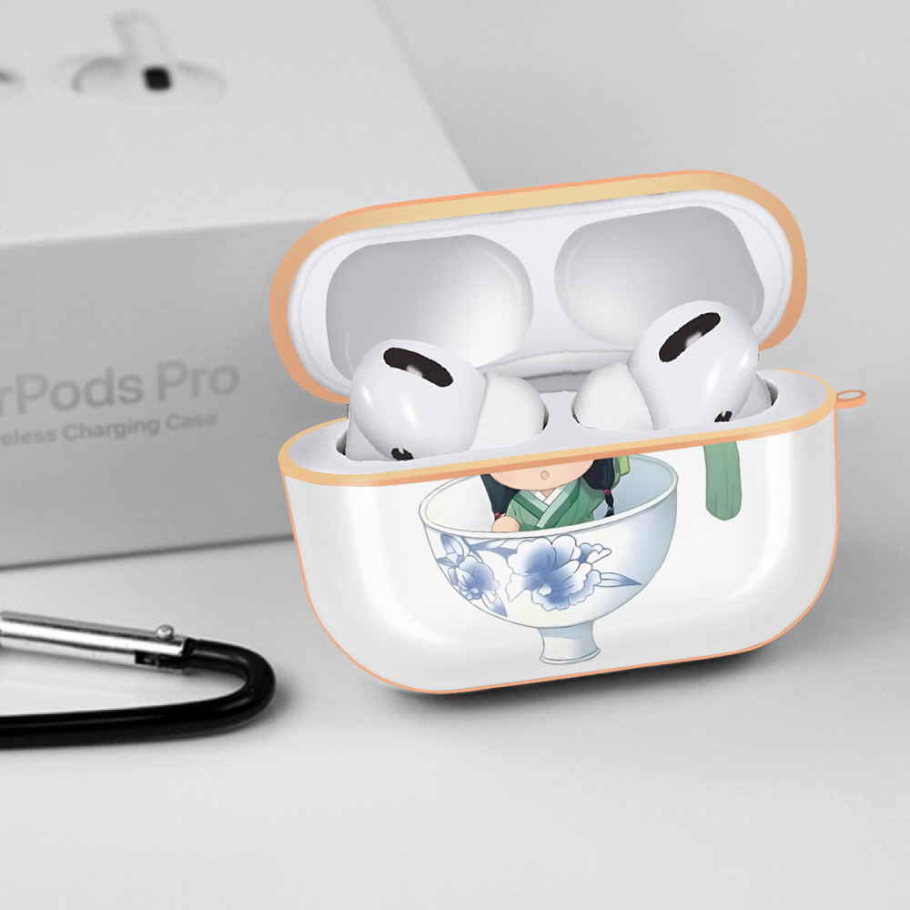 薬屋のひとりごと The Apothecary Diaries 【AirPods Pro用】ハードシェル保護ケース｜耐衝撃・防指紋・カラビナ付き商品仕様