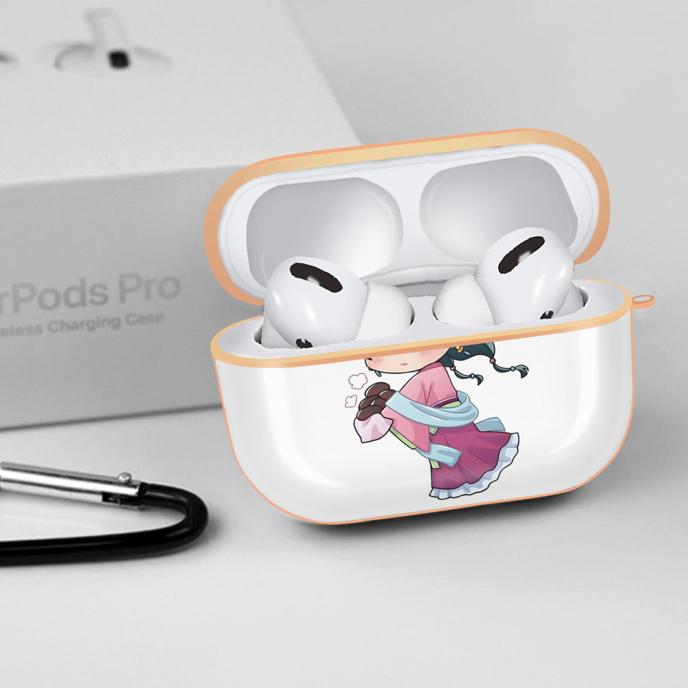 薬屋のひとりごと The Apothecary Diaries 【AirPods Pro用】ハードシェル保護ケース｜耐衝撃・防指紋・カラビナ付き商品仕様