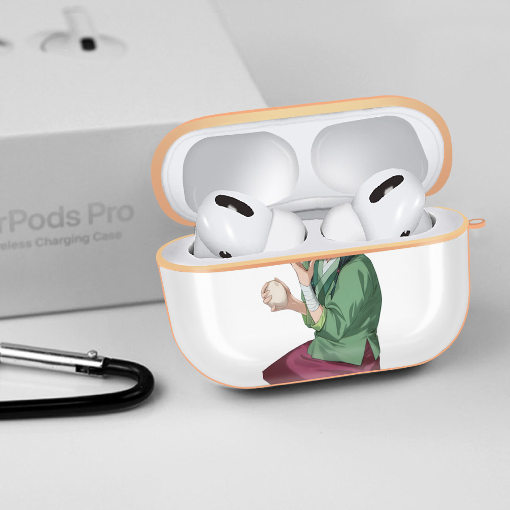 薬屋のひとりごと The Apothecary Diaries 【AirPods Pro用】ハードシェル保護ケース｜耐衝撃・防指紋・カラビナ付き商品仕様