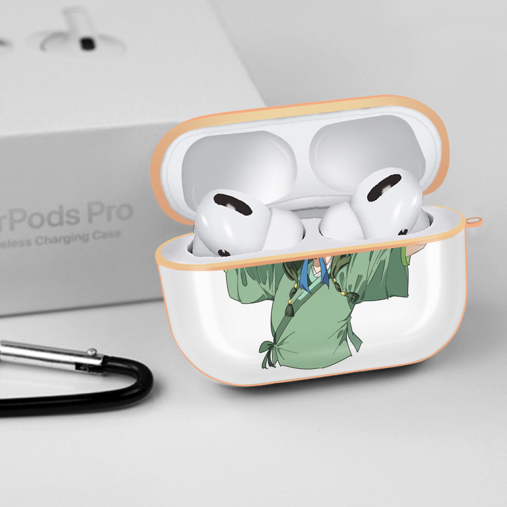 薬屋のひとりごと The Apothecary Diaries 【AirPods Pro用】ハードシェル保護ケース｜耐衝撃・防指紋・カラビナ付き商品仕様