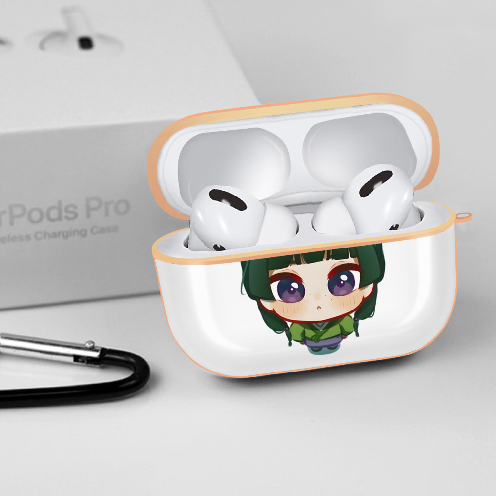 薬屋のひとりごと The Apothecary Diaries 【AirPods Pro用】ハードシェル保護ケース｜耐衝撃・防指紋・カラビナ付き商品仕様