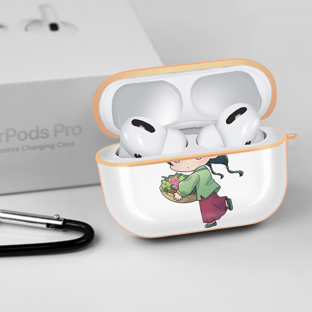 薬屋のひとりごと The Apothecary Diaries 【AirPods Pro用】ハードシェル保護ケース｜耐衝撃・防指紋・カラビナ付き商品仕様