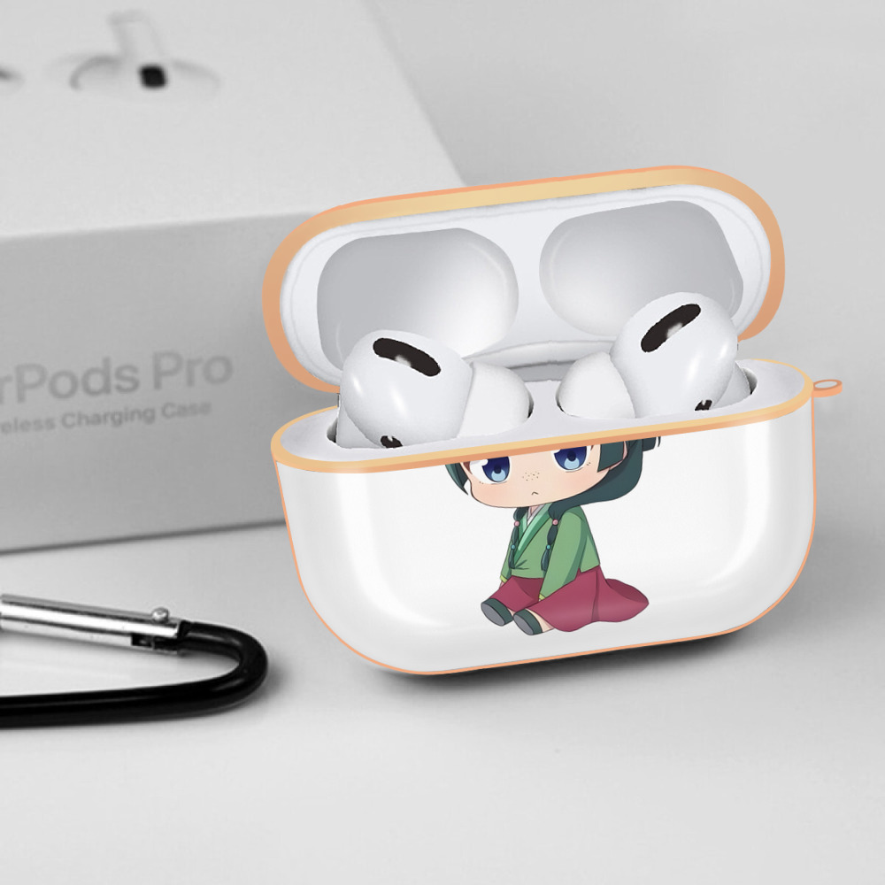 薬屋のひとりごと The Apothecary Diaries 【AirPods Pro用】ハードシェル保護ケース｜耐衝撃・防指紋・カラビナ付き商品仕様