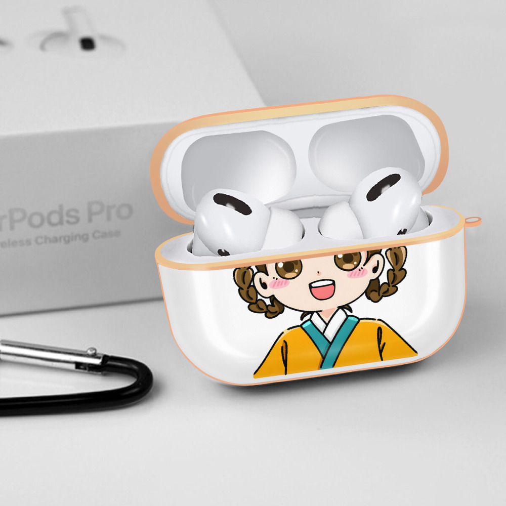 薬屋のひとりごと The Apothecary Diaries 【AirPods Pro用】ハードシェル保護ケース｜耐衝撃・防指紋・カラビナ付き商品仕様