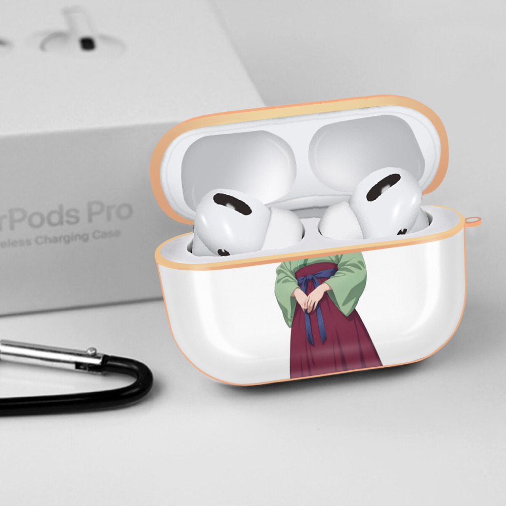 薬屋のひとりごと The Apothecary Diaries 【AirPods Pro用】ハードシェル保護ケース｜耐衝撃・防指紋・カラビナ付き商品仕様