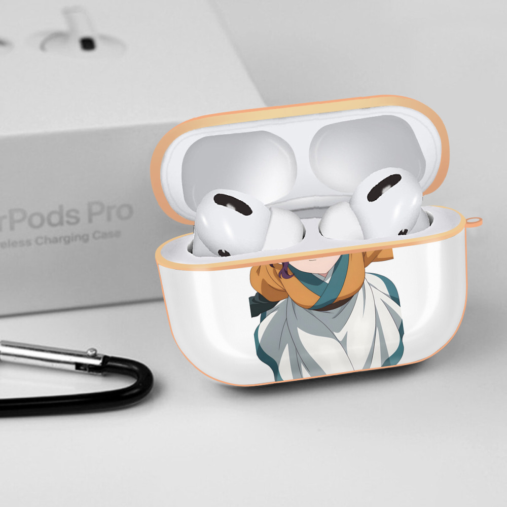 薬屋のひとりごと The Apothecary Diaries 【AirPods Pro用】ハードシェル保護ケース｜耐衝撃・防指紋・カラビナ付き商品仕様