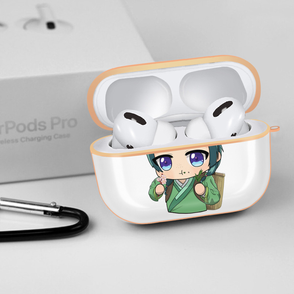 薬屋のひとりごと The Apothecary Diaries 【AirPods Pro用】ハードシェル保護ケース｜耐衝撃・防指紋・カラビナ付き商品仕様