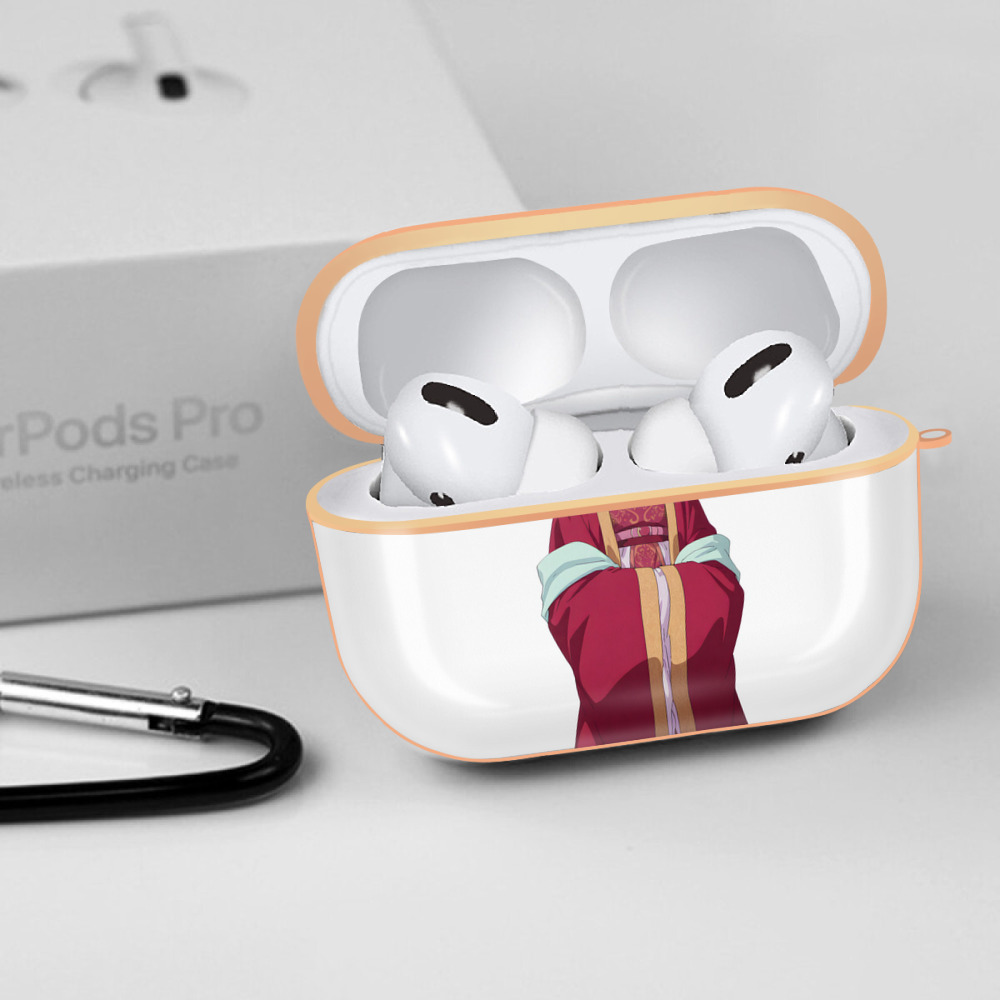 薬屋のひとりごと The Apothecary Diaries 【AirPods Pro用】ハードシェル保護ケース｜耐衝撃・防指紋・カラビナ付き商品仕様