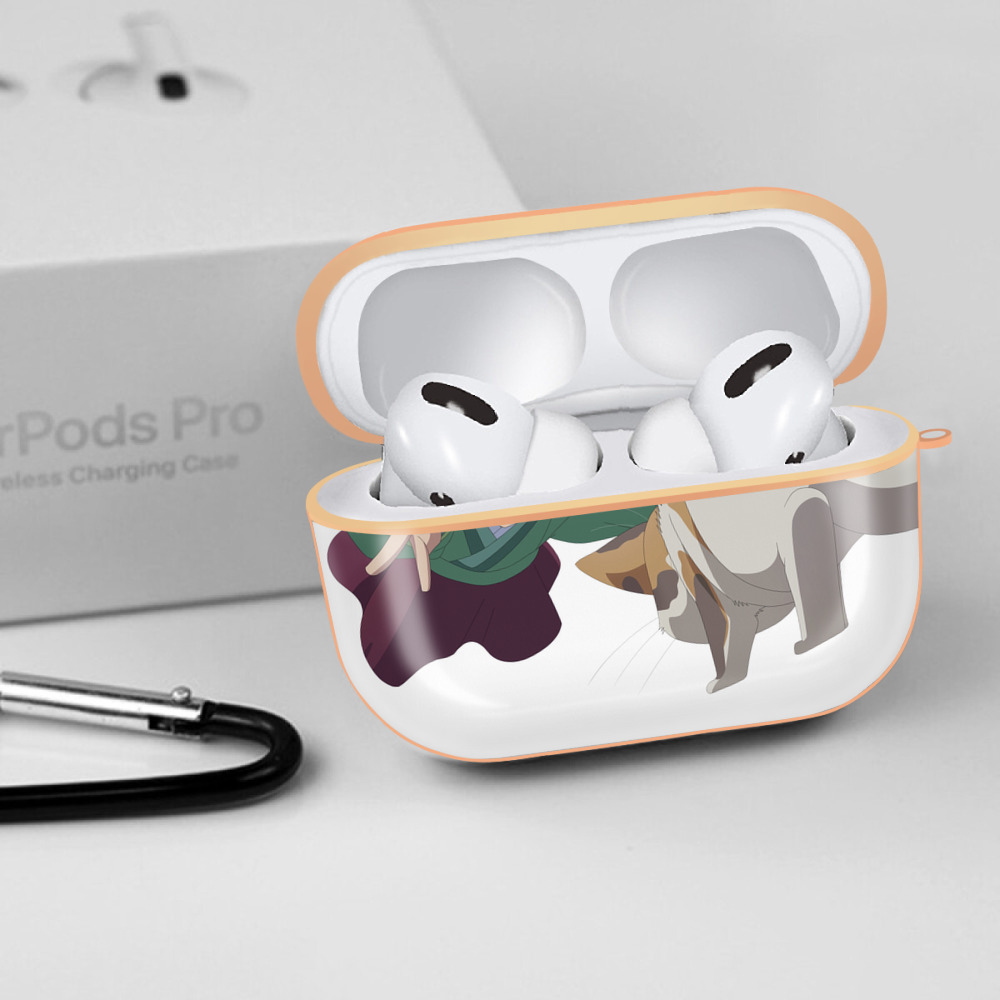 薬屋のひとりごと The Apothecary Diaries 【AirPods Pro用】ハードシェル保護ケース｜耐衝撃・防指紋・カラビナ付き商品仕様