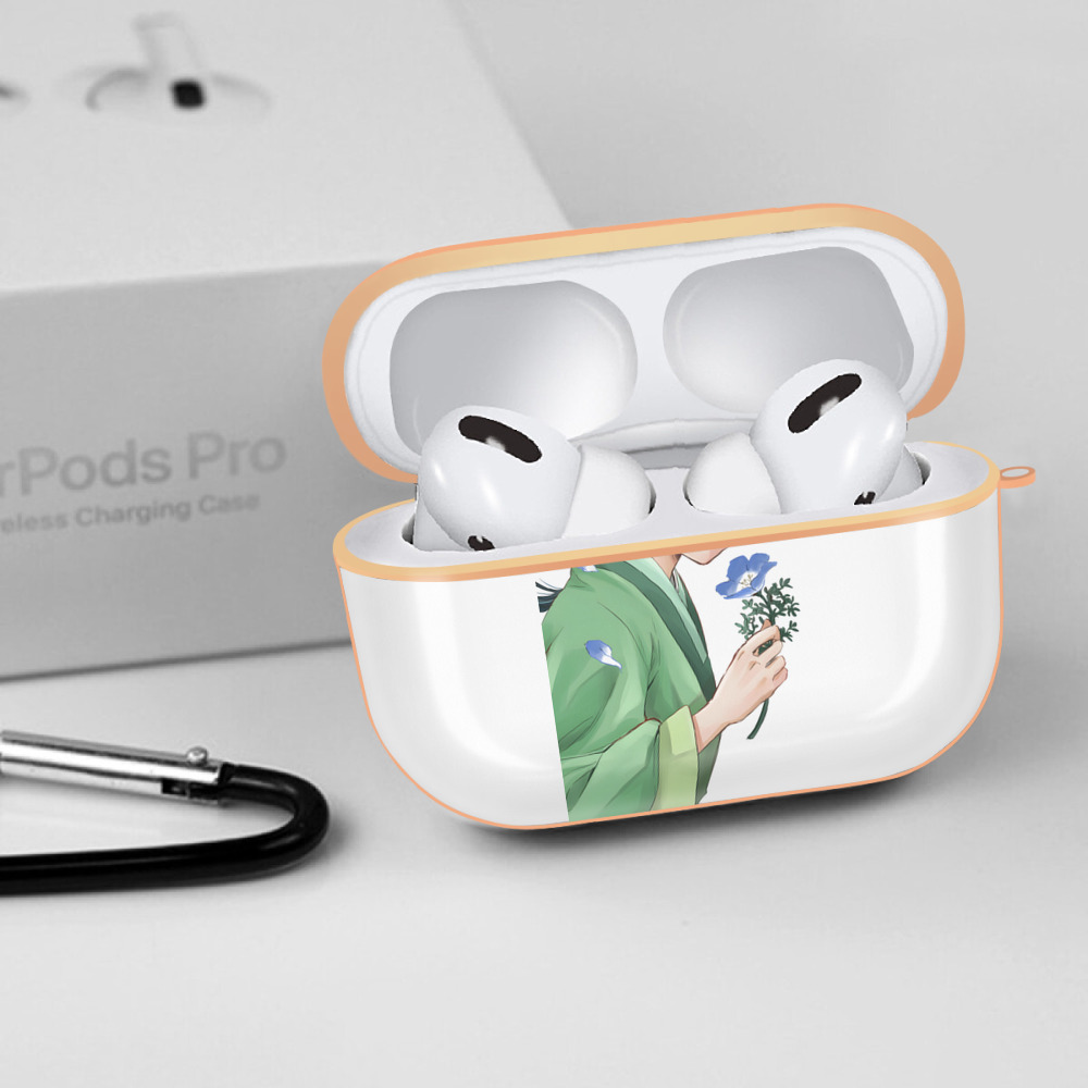 薬屋のひとりごと The Apothecary Diaries 【AirPods Pro用】ハードシェル保護ケース｜耐衝撃・防指紋・カラビナ付き商品仕様