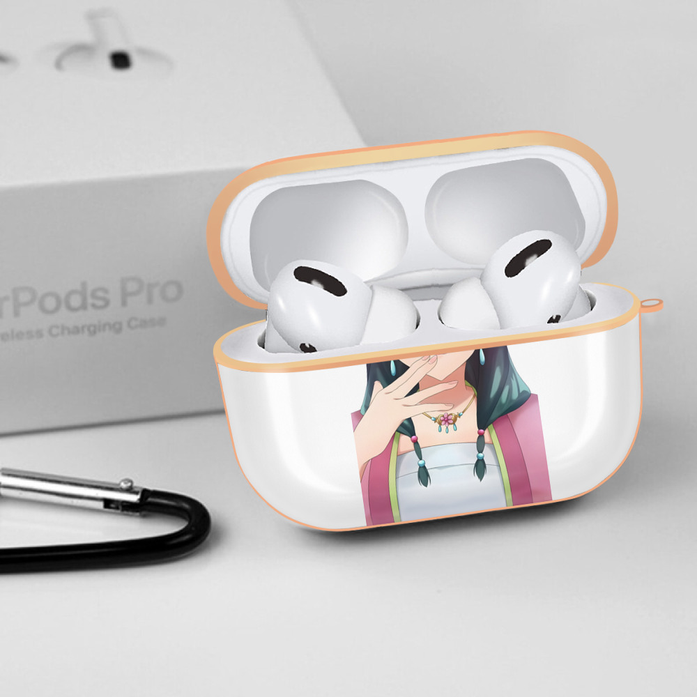 薬屋のひとりごと The Apothecary Diaries 【AirPods Pro用】ハードシェル保護ケース｜耐衝撃・防指紋・カラビナ付き商品仕様