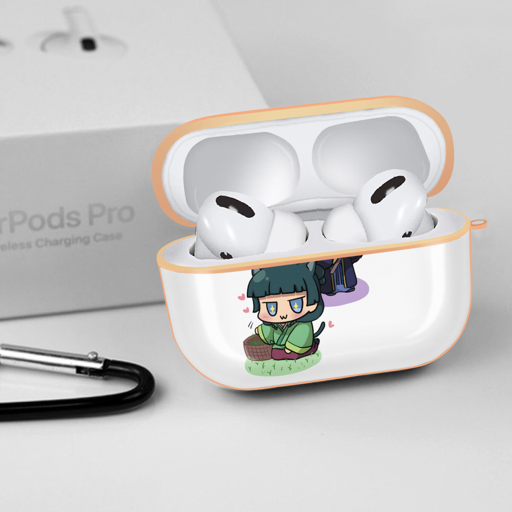 薬屋のひとりごと The Apothecary Diaries 【AirPods Pro用】ハードシェル保護ケース｜耐衝撃・防指紋・カラビナ付き商品仕様
