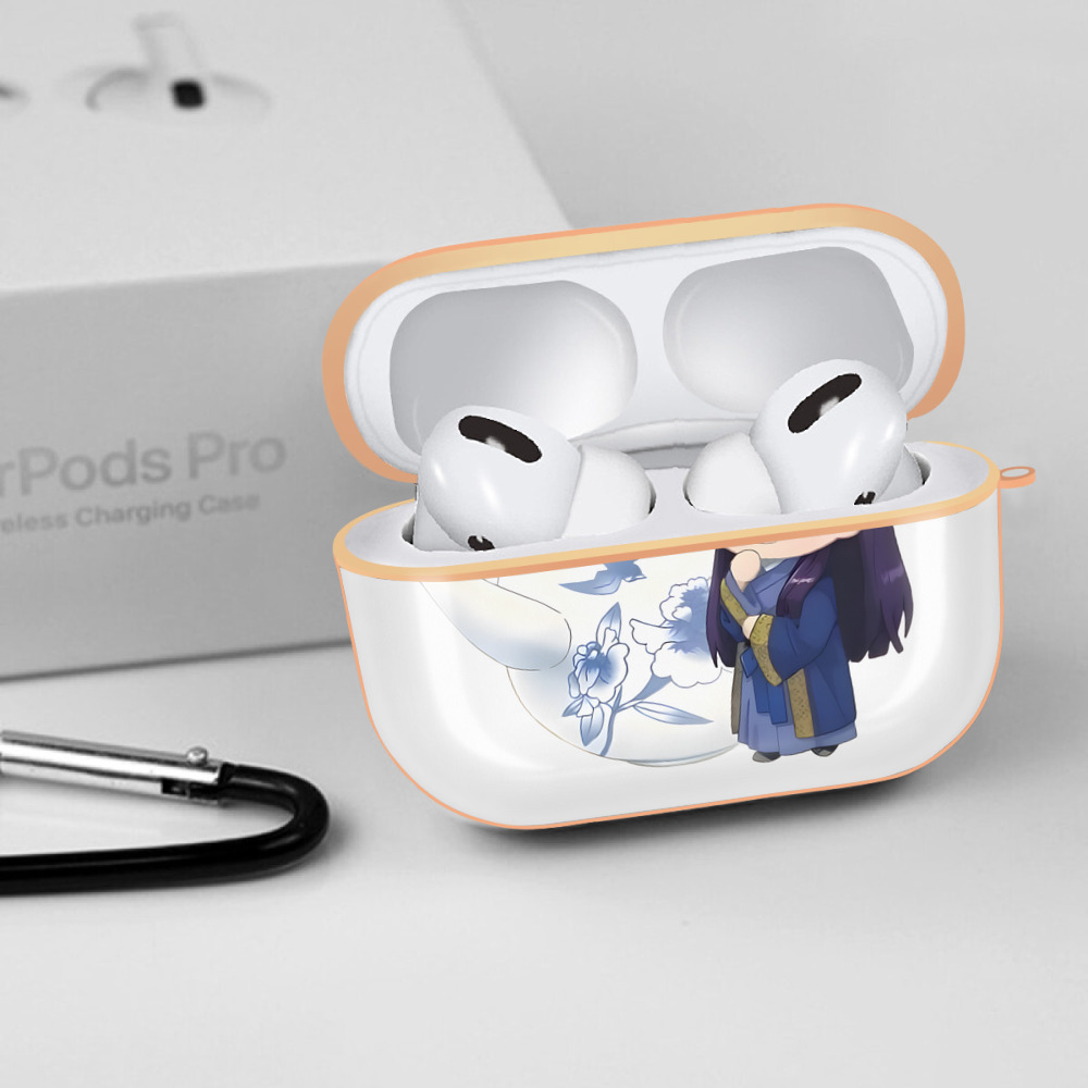 薬屋のひとりごと The Apothecary Diaries 【AirPods Pro用】ハードシェル保護ケース｜耐衝撃・防指紋・カラビナ付き商品仕様