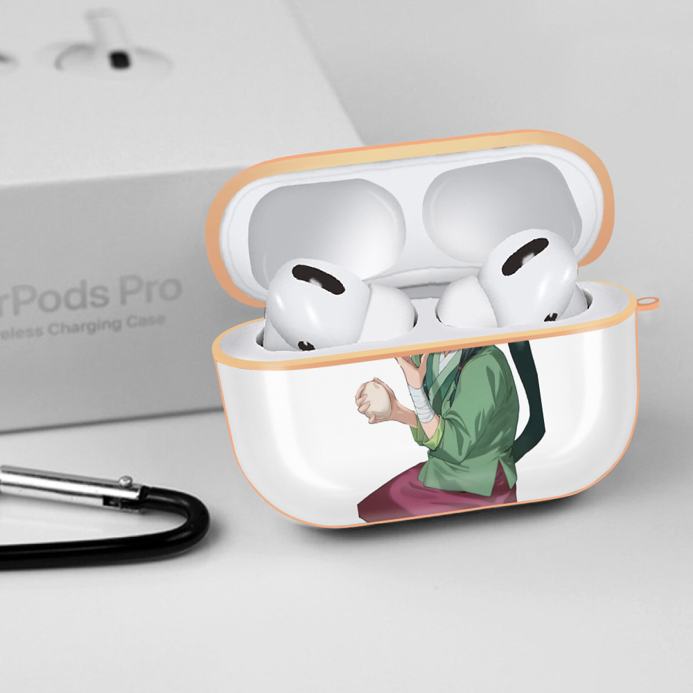 薬屋のひとりごと The Apothecary Diaries 【AirPods Pro用】ハードシェル保護ケース｜耐衝撃・防指紋・カラビナ付き商品仕様