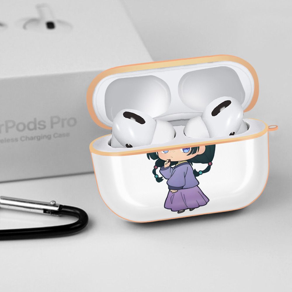 薬屋のひとりごと The Apothecary Diaries 【AirPods Pro用】ハードシェル保護ケース｜耐衝撃・防指紋・カラビナ付き商品仕様