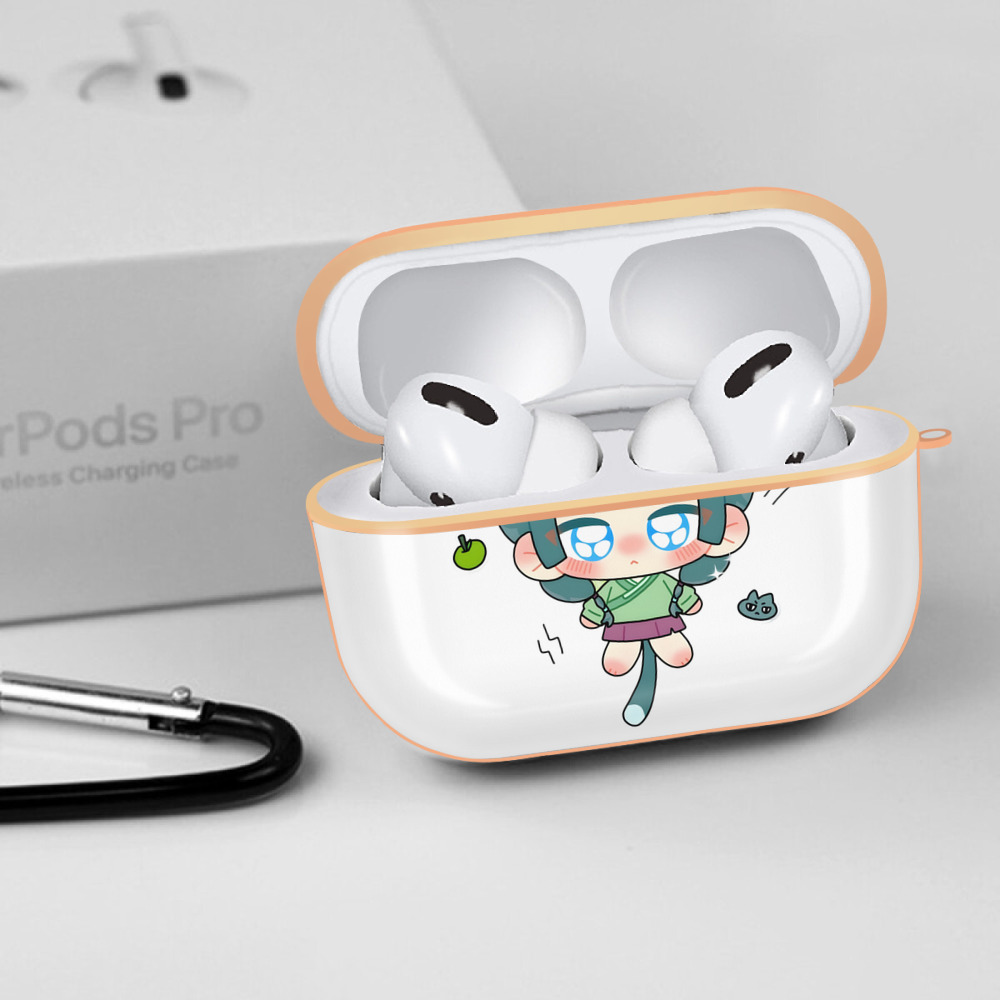 薬屋のひとりごと The Apothecary Diaries 【AirPods Pro用】ハードシェル保護ケース｜耐衝撃・防指紋・カラビナ付き商品仕様