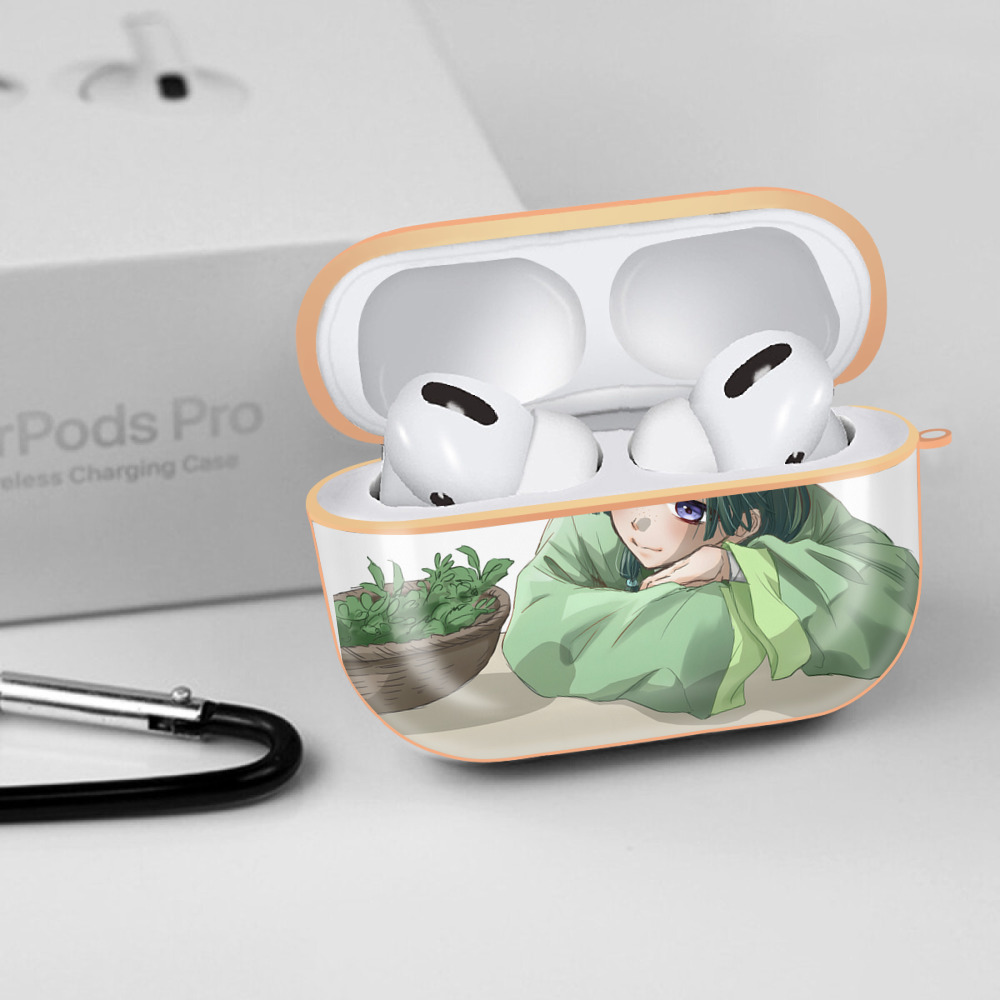 薬屋のひとりごと The Apothecary Diaries 【AirPods Pro用】ハードシェル保護ケース｜耐衝撃・防指紋・カラビナ付き商品仕様