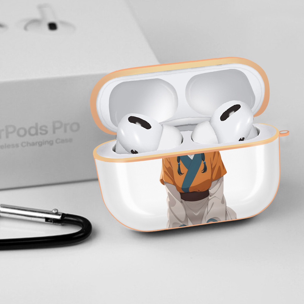 薬屋のひとりごと The Apothecary Diaries 【AirPods Pro用】ハードシェル保護ケース｜耐衝撃・防指紋・カラビナ付き商品仕様